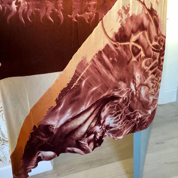 RARE VINTAGE JEAN PAUL GAULTIER TATTOO SATAN DRESS - Picture 4 of 16